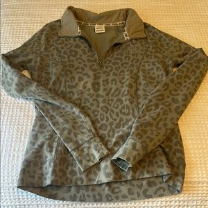 Victoria's Secret PINK Leopard athletic pullover
